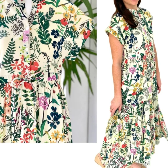 Ro's Garden Mumi Pamela Dress Size XS - Picture 4 of 10